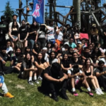 group photo outdoors